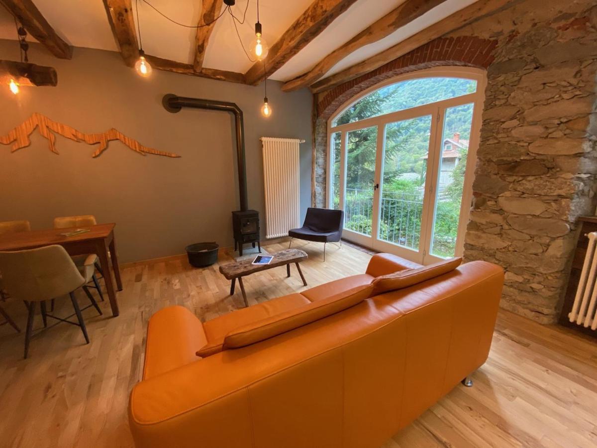 Mountain Cabin Valsesia Appartement Stella Варало Екстериор снимка