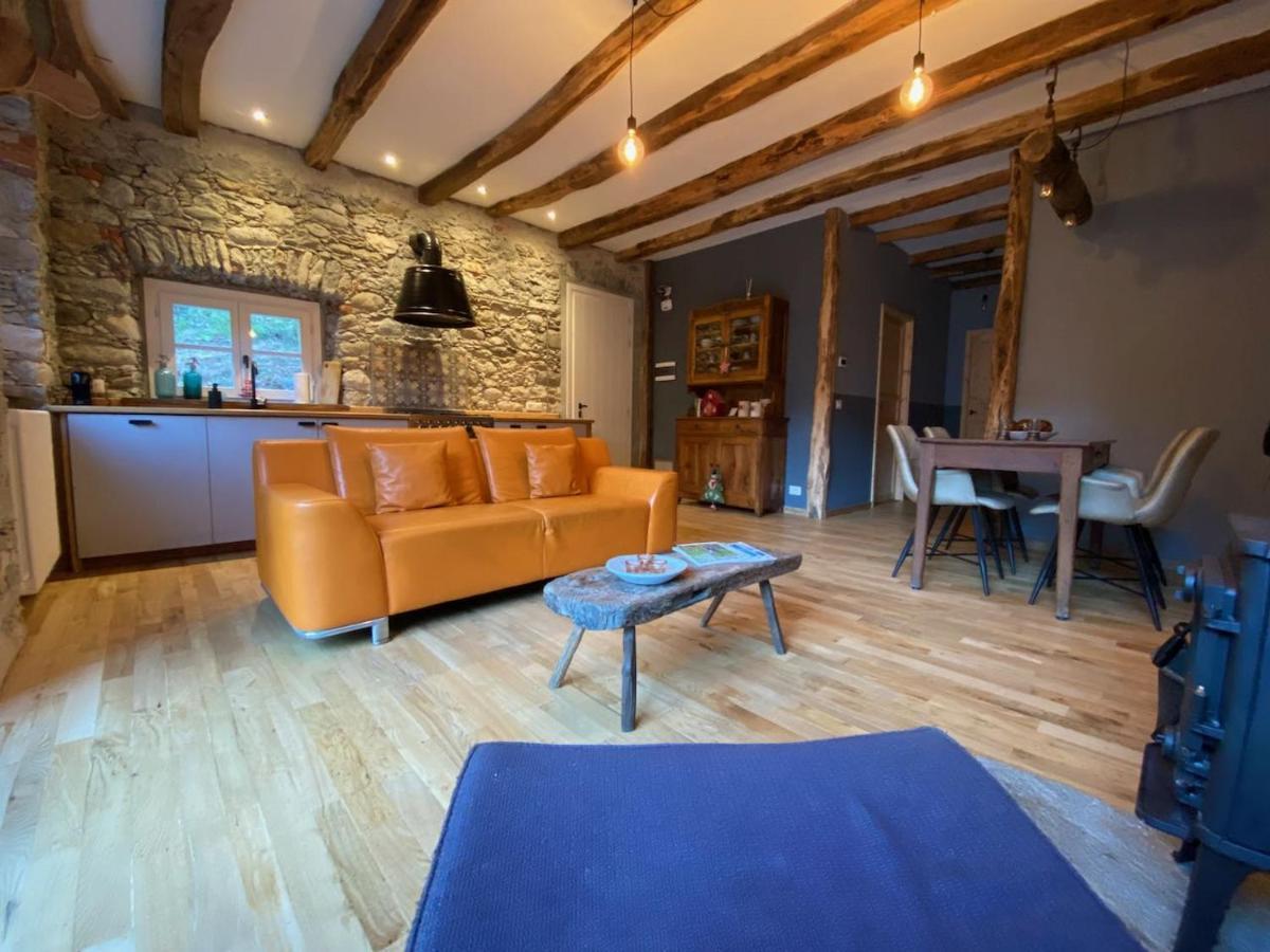 Mountain Cabin Valsesia Appartement Stella Варало Екстериор снимка